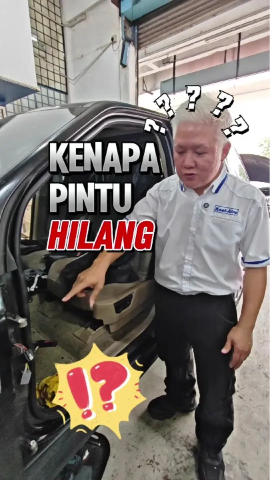 Tukar cooling coil: mengapa ada kereta perlu buka pintu atau cermin?