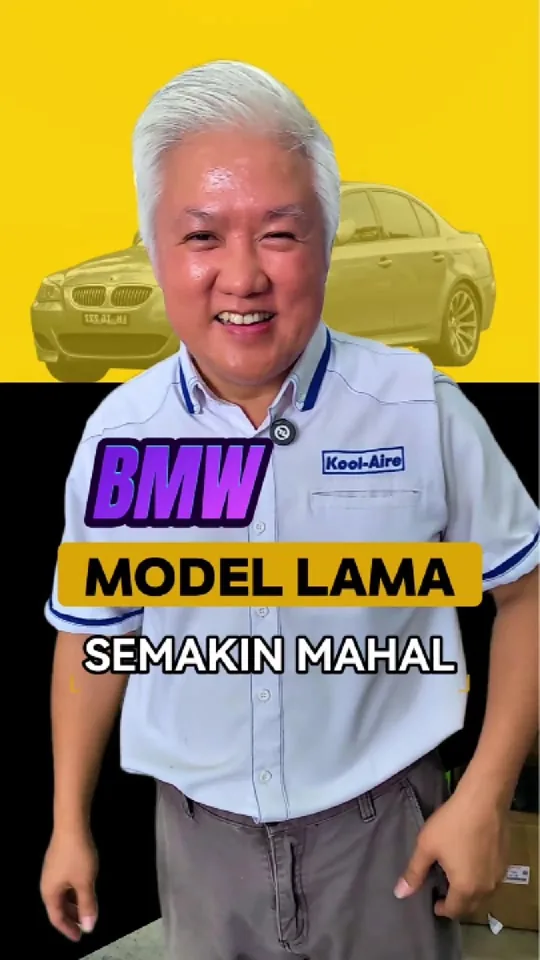 Remaining air-conditioning issue on a used BMW bought for around RM30,000 and comparison with E60 repair cost