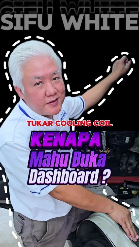 When full dashboard removal is necessary for cooling-coil replacement