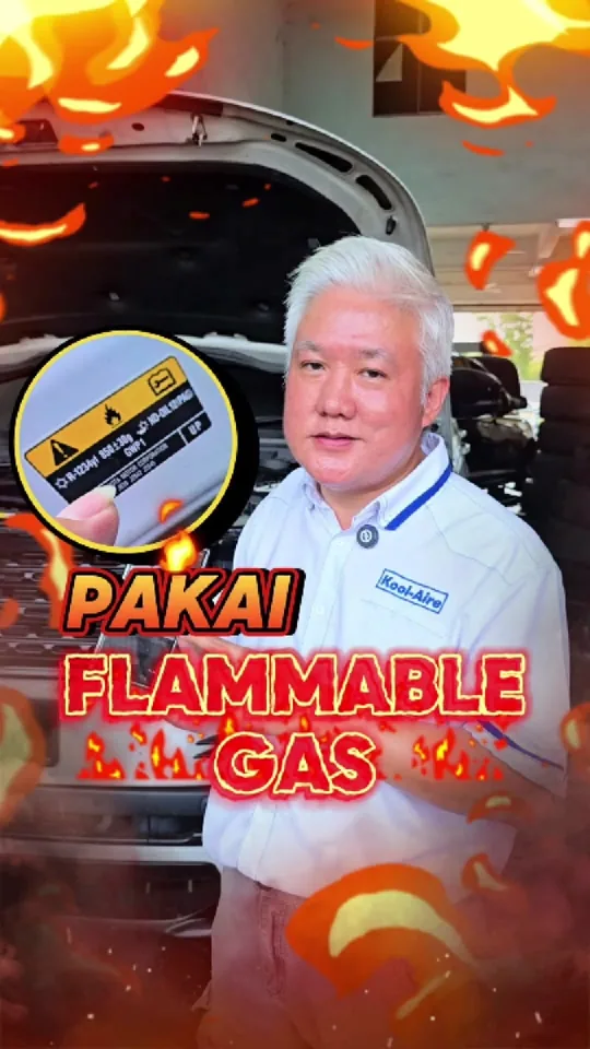 R-1234yf dan R-134a: semak jenis gas dan minyak yang betul
