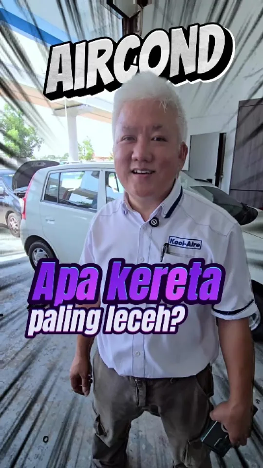 Original Sifu White video frame: Sifu White's view that some small Perodua models have the trickiest air-conditioning faults