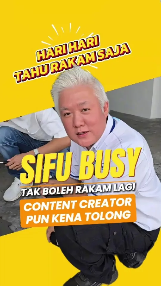 Bingkai video asal Sifu White: Pencipta kandungan turut membantu ketika bengkel sibuk
