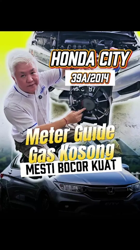 Honda City T9A: periksa kipas radiator serta kebocoran coil dan compressor