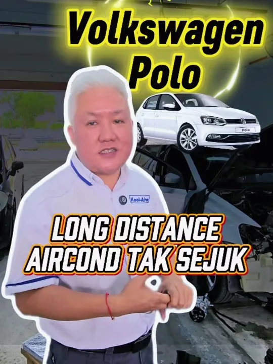 Volkswagen Polo: compressor tercemar dan air-cond berais ketika perjalanan jauh