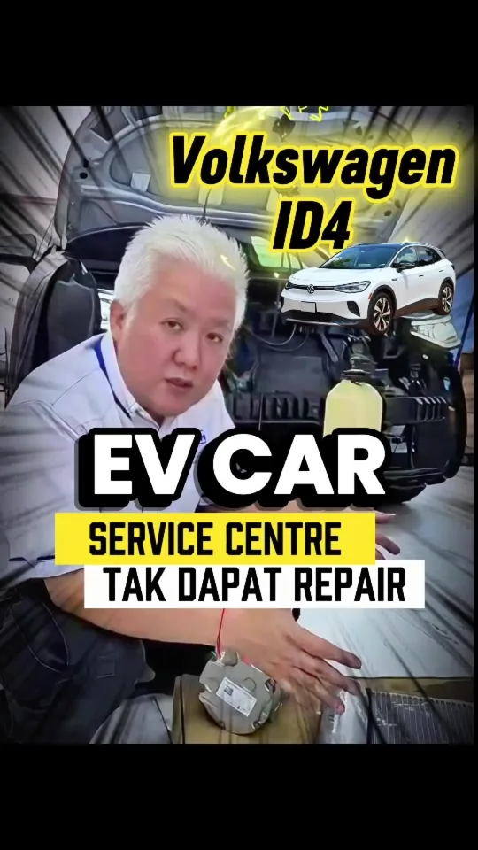 Volkswagen ID.4 EV R-744 high-pressure air-conditioning compressor repair